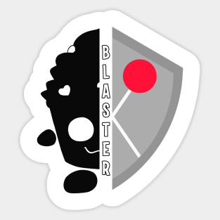 Blaster Sticker